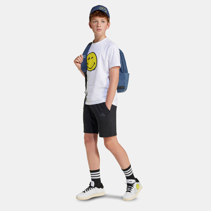 adidas Kids' Smileyworld Graphic T-Shirt White adidas Kids' Smileyworld Graphic T-Shirt White image number 2