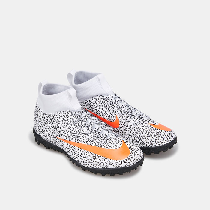 Kids' Jr. Mercurial Superfly 7 CR7 Safari Turf Ground Shoe (Older Kids) Kids' Jr. Mercurial Superfly 7 CR7 Safari Turf Ground Shoe (Older Kids) image number 1