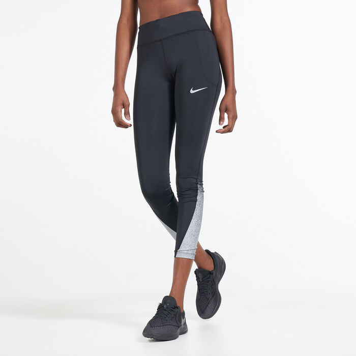 Buy Nike Women's Fast Running Leggings Black in KSA -SSS