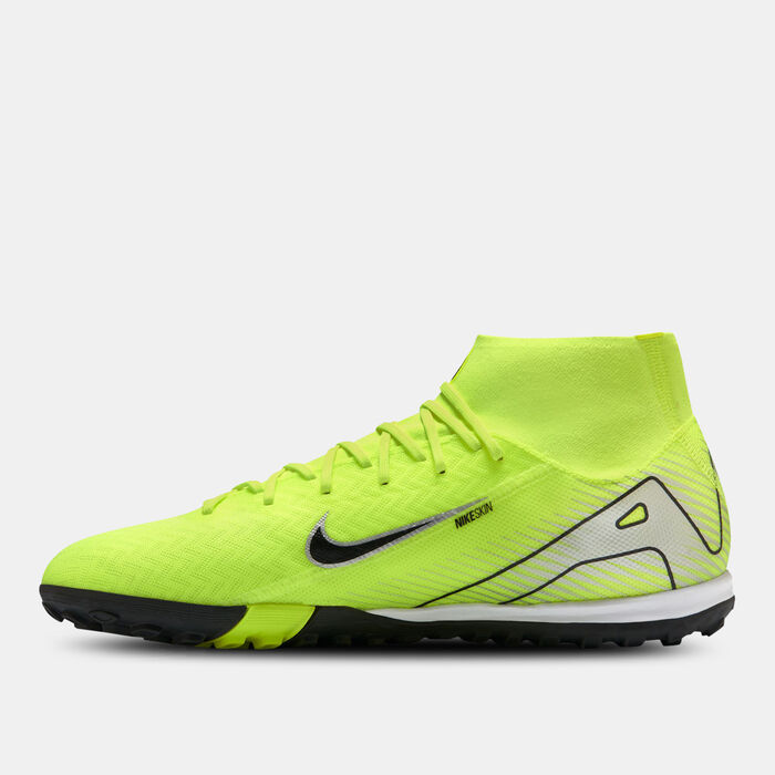 Nike Men's Mercurial Superfly 10 Academy Turf Ground Football Shoes Green image number 2