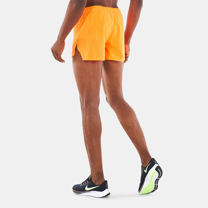Nike Men's Dri-FIT Fast Running Shorts Orange Nike Men's Dri-FIT Fast Running Shorts Orange image number 1