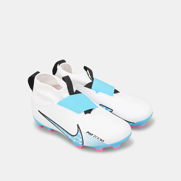 Nike Kids' Mercurial Superfly 9 Academy Multi-Ground Football Shoes White Nike Kids' Mercurial Superfly 9 Academy Multi-Ground Football Shoes White image number 1