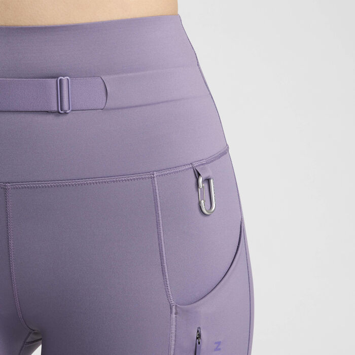 Nike Women's Trail Go 7/8 Running Leggings Purple Nike Women's Trail Go 7/8 Running Leggings Purple image number 4