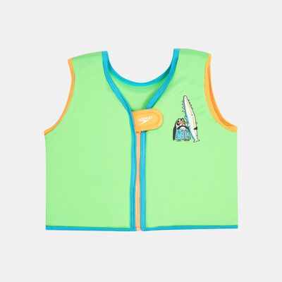 Speedo Kids' Learn to Swim Character Printed Float Vest Green Speedo Kids' Learn to Swim Character Printed Float Vest Green