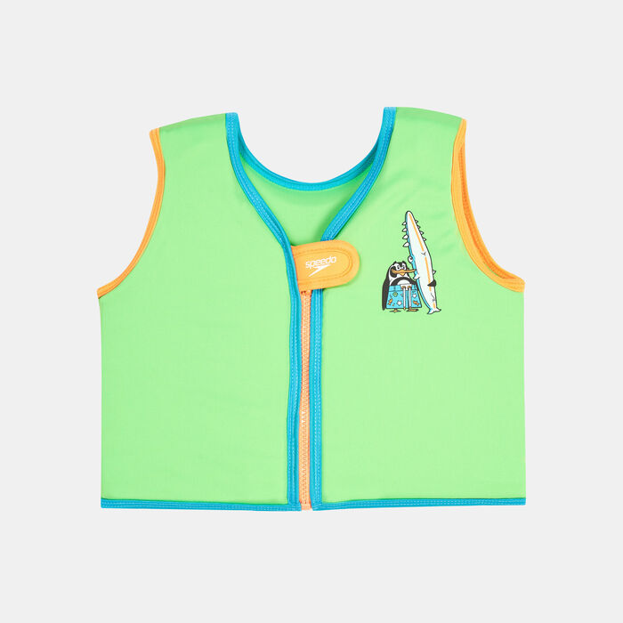 Speedo Kids' Learn to Swim Character Printed Float Vest Green Speedo Kids' Learn to Swim Character Printed Float Vest Green image number 0