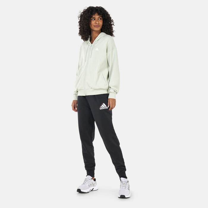 adidas Women's Essentials Multi-Colored Logo Pants Black adidas Women's Essentials Multi-Colored Logo Pants Black image number 2