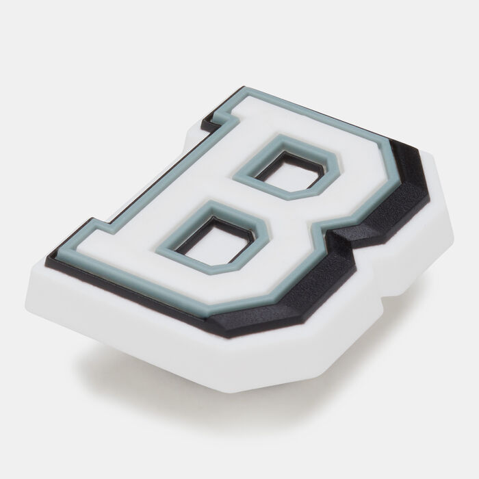Crocs Letter B Shoe Charm Multi-Color Crocs Letter B Shoe Charm Multi-Color image number 1