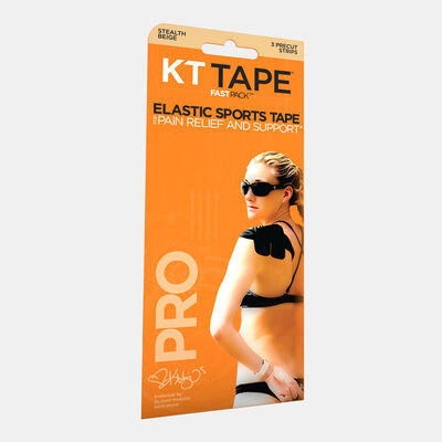 KT Tape Pro Pre-Cut Elastic Sports Tape Strips (3 Strips) Beige KT Tape Pro Pre-Cut Elastic Sports Tape Strips (3 Strips) Beige