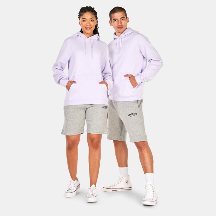 Converse Star Chevron Embroidered Classic Hoodie Purple Converse Star Chevron Embroidered Classic Hoodie Purple image number 2