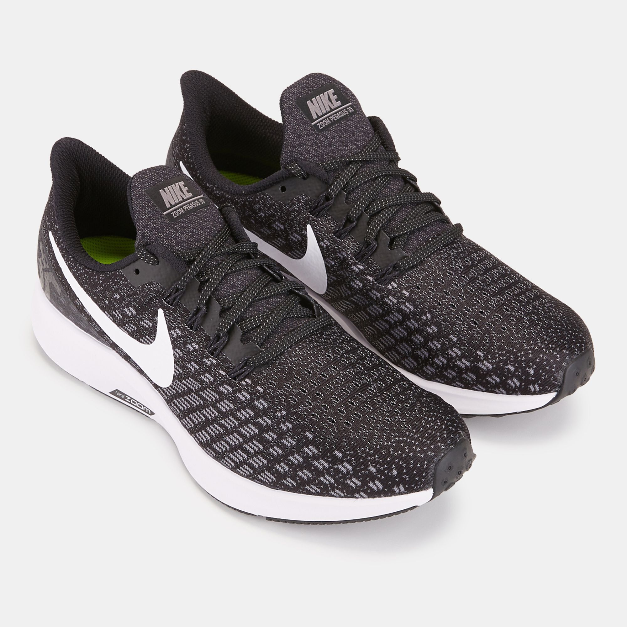 Nike womens air zoom pegasus 35 black discount