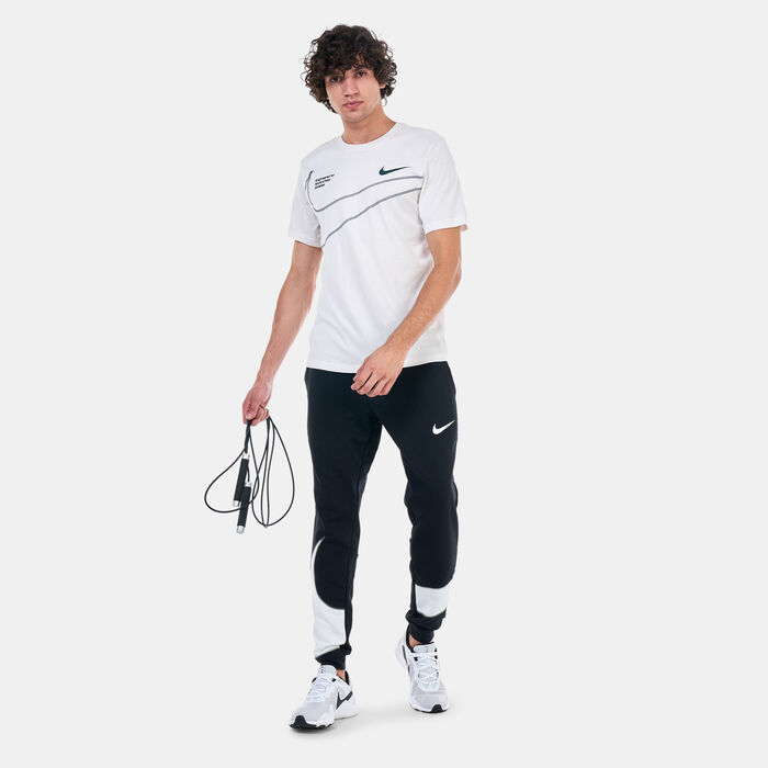 Nike Men's Dri-FIT Tapered Training Pants Black Nike Men's Dri-FIT Tapered Training Pants Black image number 2