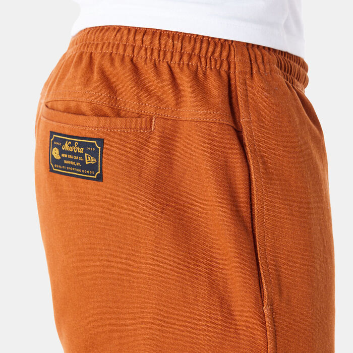 New Era Men's Logo Cargo Pants Brown New Era Men's Logo Cargo Pants Brown image number 4