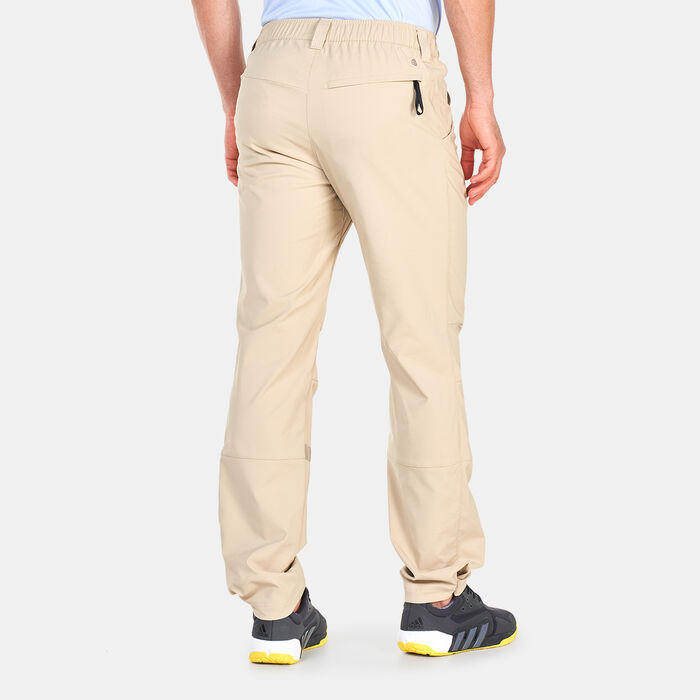 adidas Men's Terrex Multi Woven Pants Beige adidas Men's Terrex Multi Woven Pants Beige image number 1