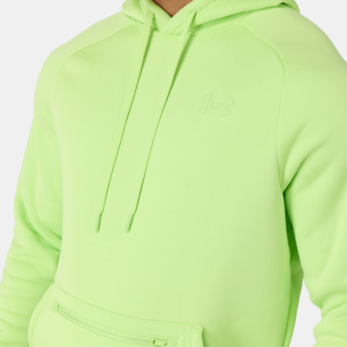 Under Armour Men's Armour Fleece Pro Kanga Hoodie Green image number 3