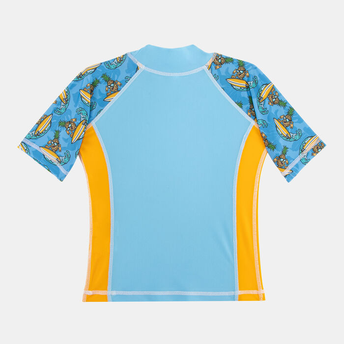 COEGA Kids' Swimming Rashguard Blue COEGA Kids' Swimming Rashguard Blue image number 1