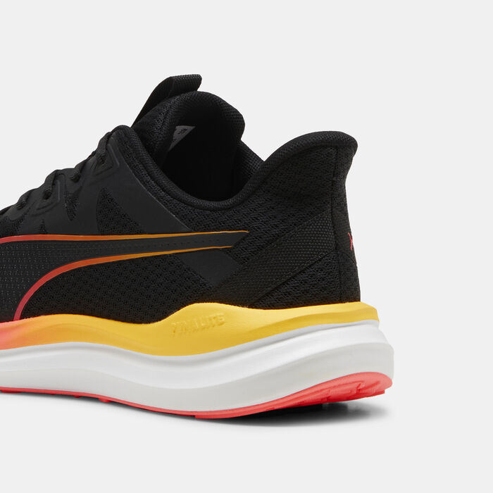 PUMA Men's Reflect Lite Running Shoes Black PUMA Men's Reflect Lite Running Shoes Black image number 5