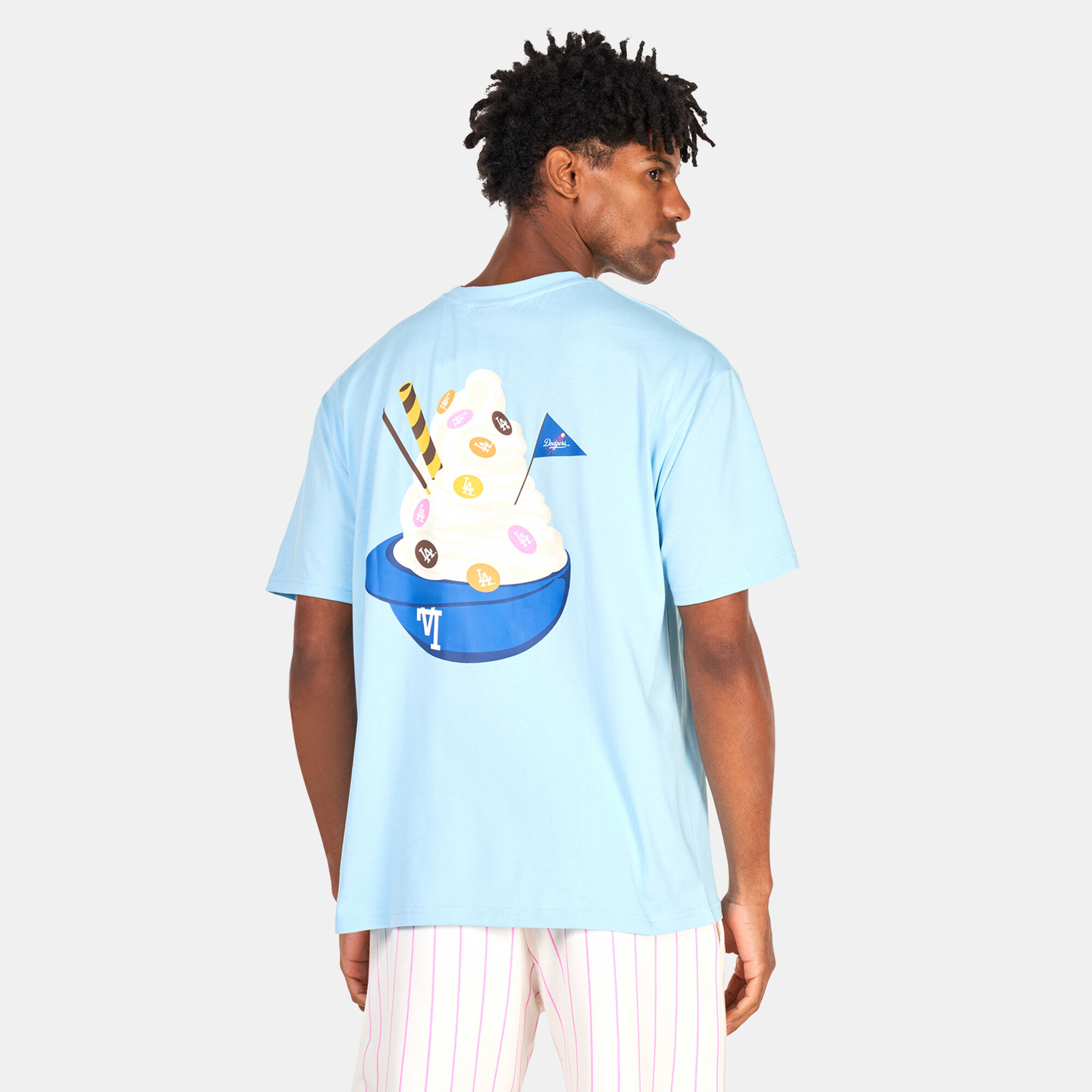 Shop New Era Men's LA Dodgers MLB Ice Cream Graphic