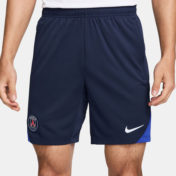 Nike Men's Paris Saint-Germain Strike Knit Shorts Blue Nike Men's Paris Saint-Germain Strike Knit Shorts Blue image number 0
