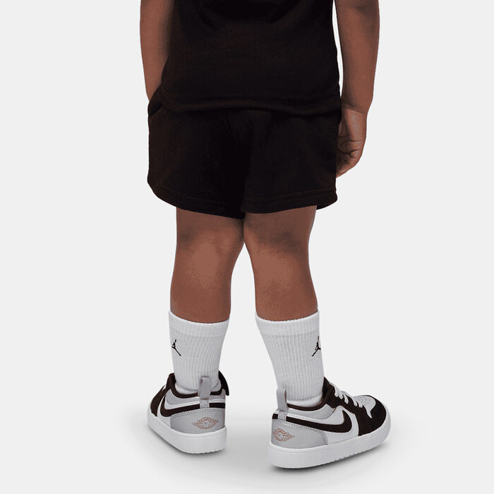 Jordan Kids' Brooklyn Fleece T-Shirt and Shorts Set Black image number 1