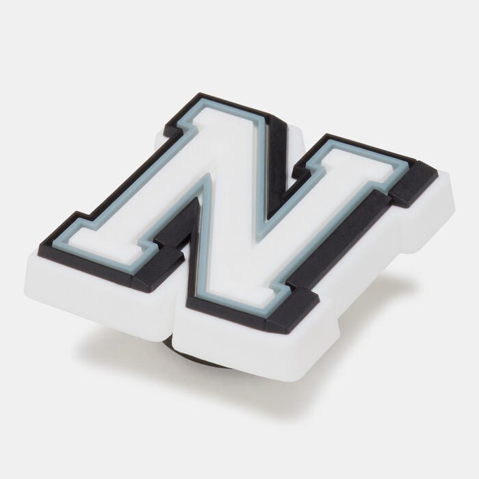 Crocs Letter N Shoe Charm Multi-Color Crocs Letter N Shoe Charm Multi-Color image number 1