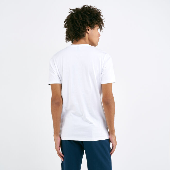 ellesse Men's Prado T-Shirt White ellesse Men's Prado T-Shirt White image number 1