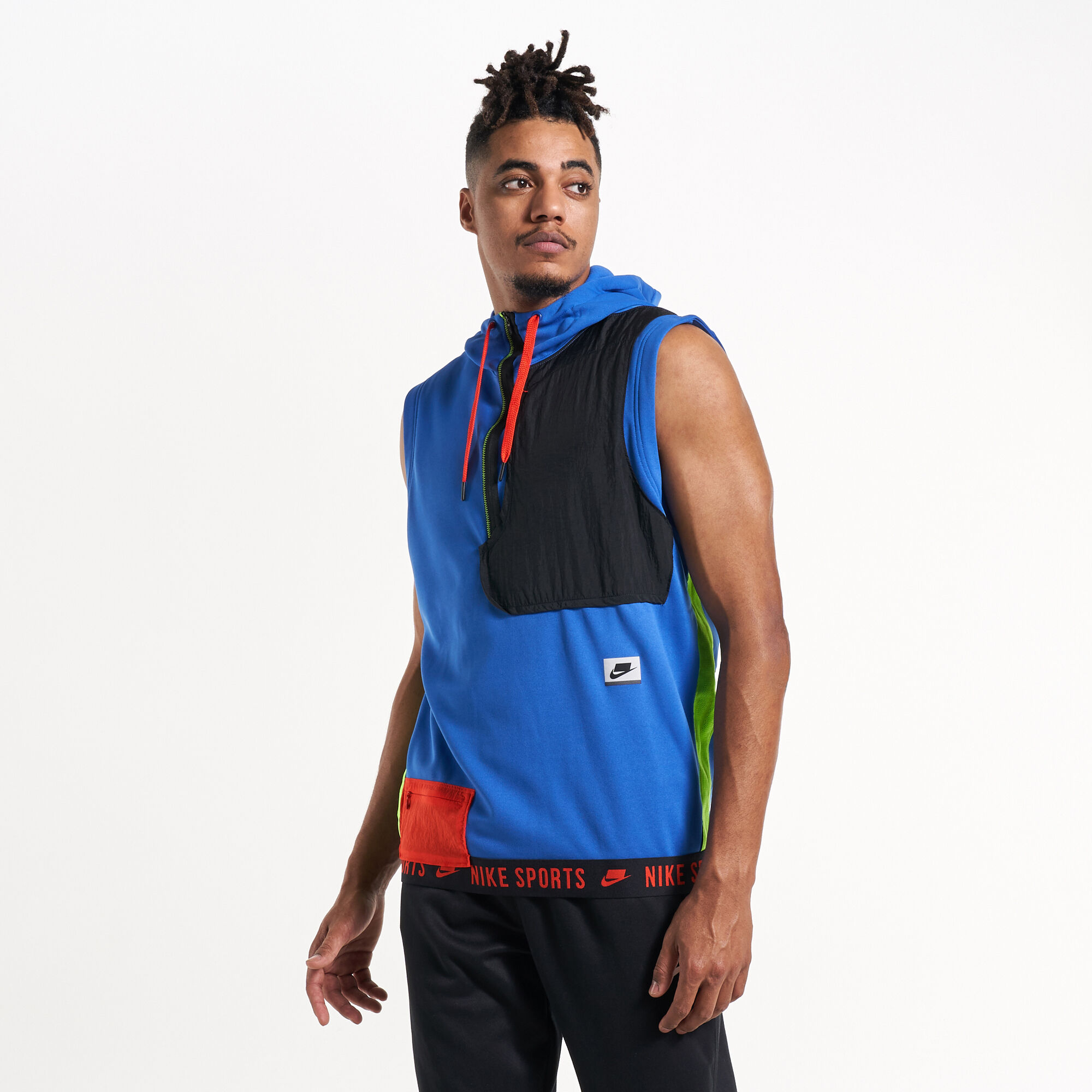 Nike therma sleeveless hoodie Clearance