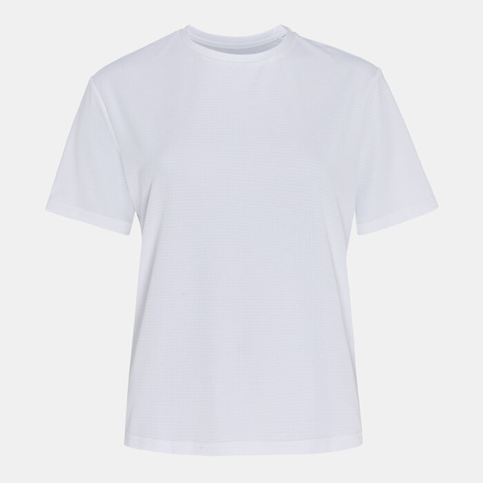 Sun and Sand Sports Women's Waffle T-Shirt White Sun and Sand Sports Women's Waffle T-Shirt White image number 0