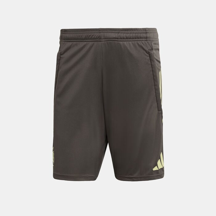 adidas Men's Real Madrid Tiro 25 Competition Training Football Shorts Grey adidas Men's Real Madrid Tiro 25 Competition Training Football Shorts Grey image number 0