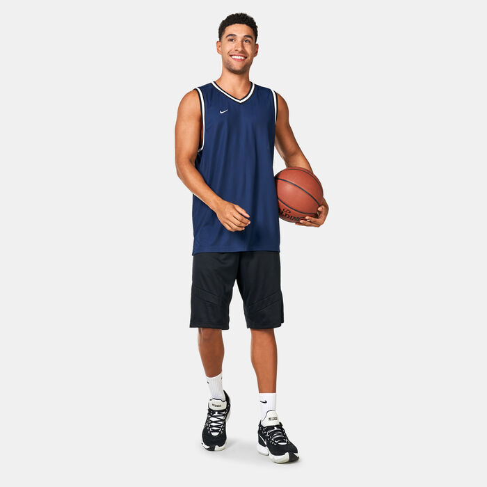 Nike Men's DNA Dri-FIT Basketball Jersey Blue image number 2