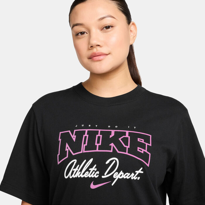 Nike Women's Sportswear T-Shirt Black Nike Women's Sportswear T-Shirt Black image number 2