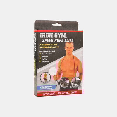 Iron Gym Adjustable Speed Rope Multi-Color Iron Gym Adjustable Speed Rope Multi-Color