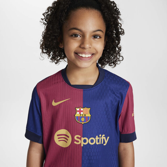 Nike Kids' F.C. Barcelona 2024/25 Match Home Dri-FIT ADV Football Authentic Shirt Blue Nike Kids' F.C. Barcelona 2024/25 Match Home Dri-FIT ADV Football Authentic Shirt Blue image number 2