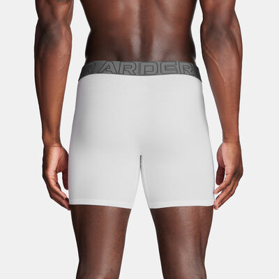 Under Armour Men's Performance Boxers (3 Pieces) White Under Armour Men's Performance Boxers (3 Pieces) White