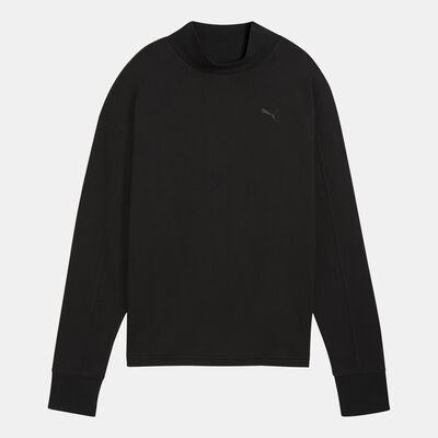 PUMA Women's HER Sweatshirt Black