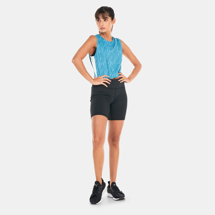 SQUATWOLF Women's Zero Cropped Tank Top Blue SQUATWOLF Women's Zero Cropped Tank Top Blue image number 2