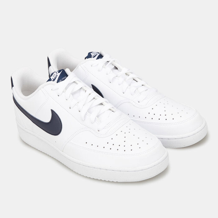 Nike Men's Court Vision Next Nature Low Shoe White Nike Men's Court Vision Next Nature Low Shoe White image number 1