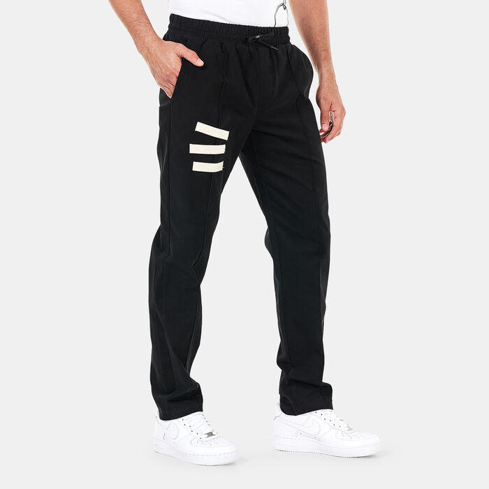 Tee Library Men's Straight Leg Stretch Woven Joggers Black Tee Library Men's Straight Leg Stretch Woven Joggers Black image number 0