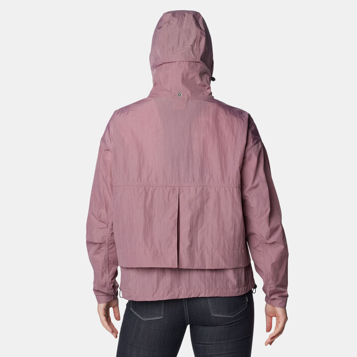 Columbia Women's Paracutie™ Windbreaker Jacket Purple Columbia Women's Paracutie™ Windbreaker Jacket Purple image number 1