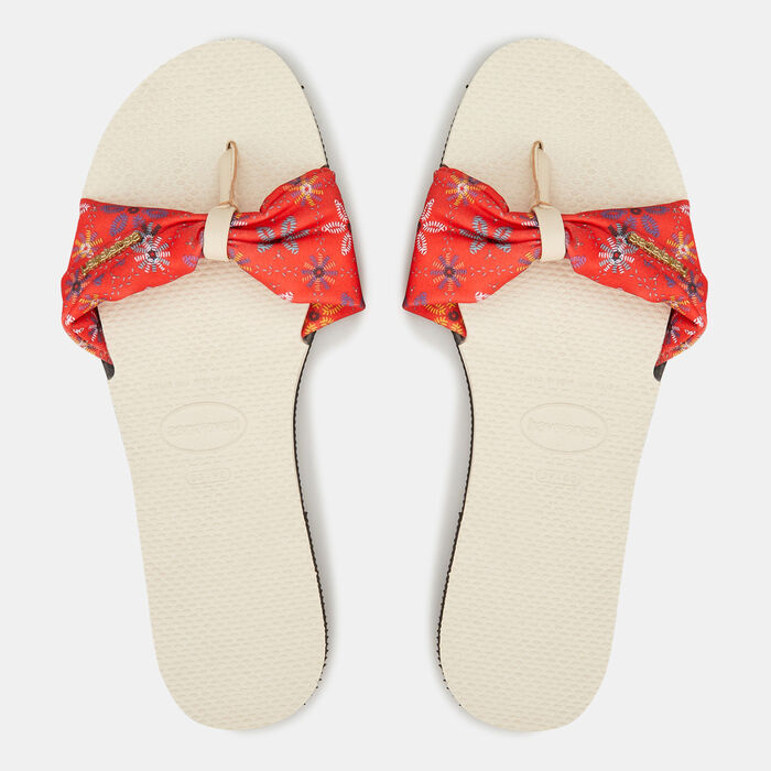 Havaianas Women's You Saint Tropez Flip Flops Beige Havaianas Women's You Saint Tropez Flip Flops Beige image number 0