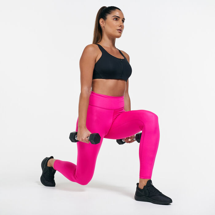 Nike Women's Dri-FIT Shape Padded Sports Bra Black Nike Women's Dri-FIT Shape Padded Sports Bra Black image number 2