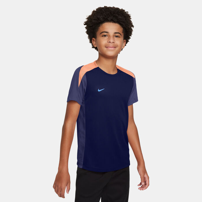 Nike Kids' Dri-FIT Strike Football Top (Older Kids) Blue Nike Kids' Dri-FIT Strike Football Top (Older Kids) Blue image number 0