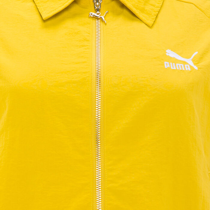 PUMA Women's PLAY LOUD T7 Track Jacket yellow PUMA Women's PLAY LOUD T7 Track Jacket yellow image number 2