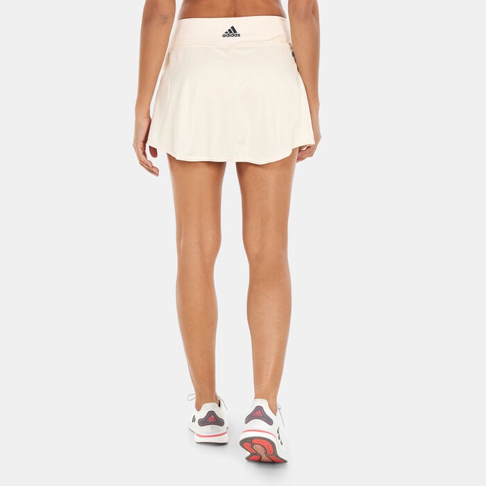 adidas Women's Tennis Match Skirt Beige adidas Women's Tennis Match Skirt Beige image number 1
