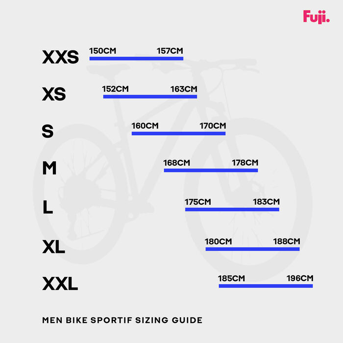 Fuji Men's Sportif 2.3 Road Bike Red image number 3