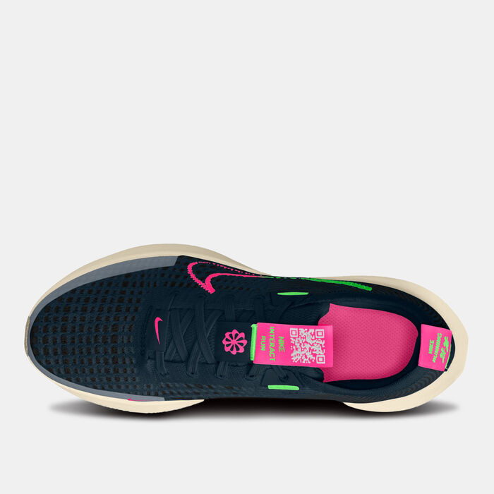 Nike Women's Interact Road Running Shoes Blue Nike Women's Interact Road Running Shoes Blue image number 3