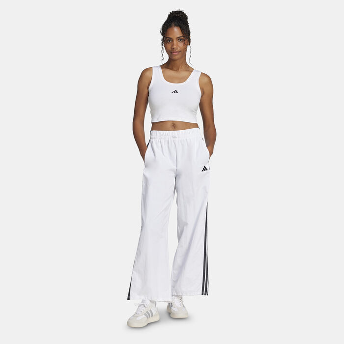 adidas Women's Essentials Lifestyle Tank Top White adidas Women's Essentials Lifestyle Tank Top White image number 2