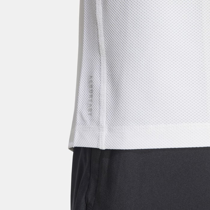 adidas Men's Own the Run T-Shirt White adidas Men's Own the Run T-Shirt White image number 3