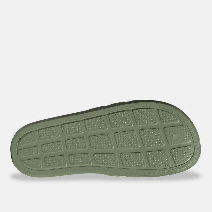 adidas Adilette Flow Slides Green adidas Adilette Flow Slides Green image number 3