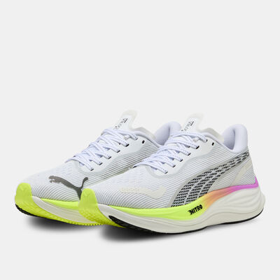 PUMA Women's Velocity NITRO 3 Running Shoes White