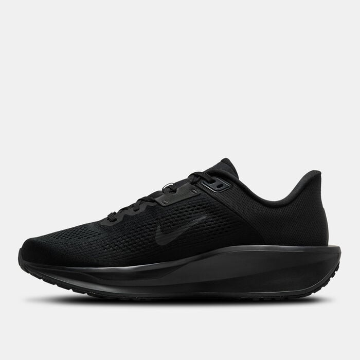 Nike Men's Quest 6 Road Running Shoes Black Nike Men's Quest 6 Road Running Shoes Black image number 2